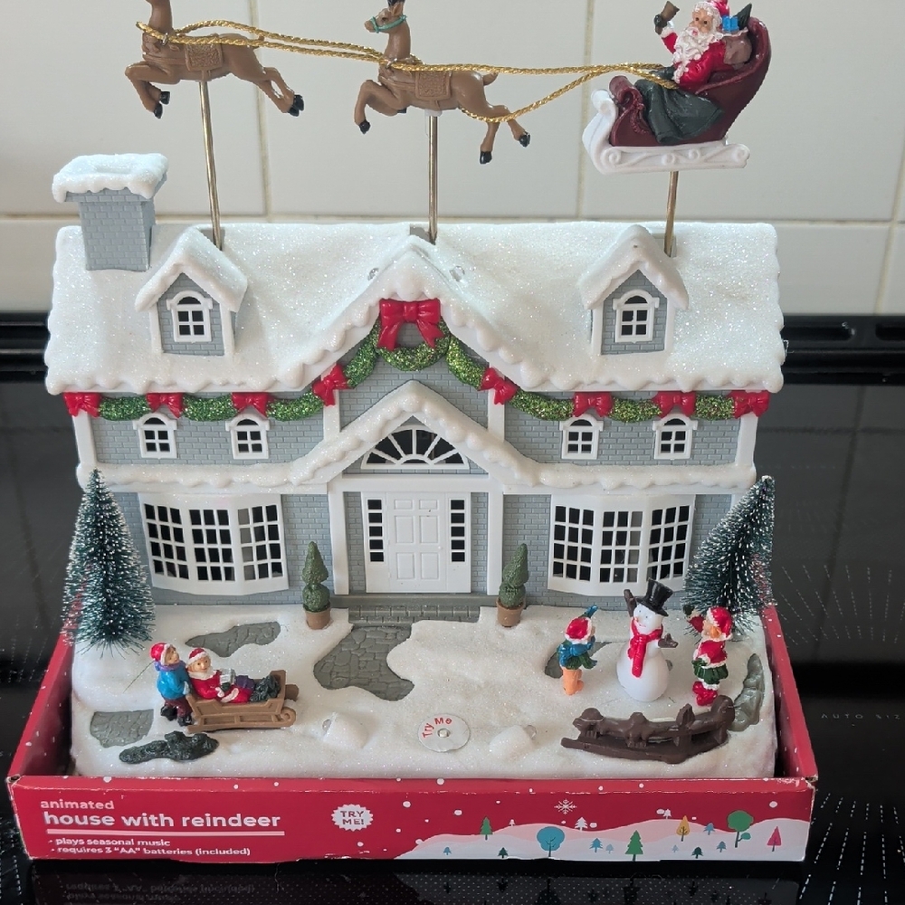 New Santa Christmas House Musical